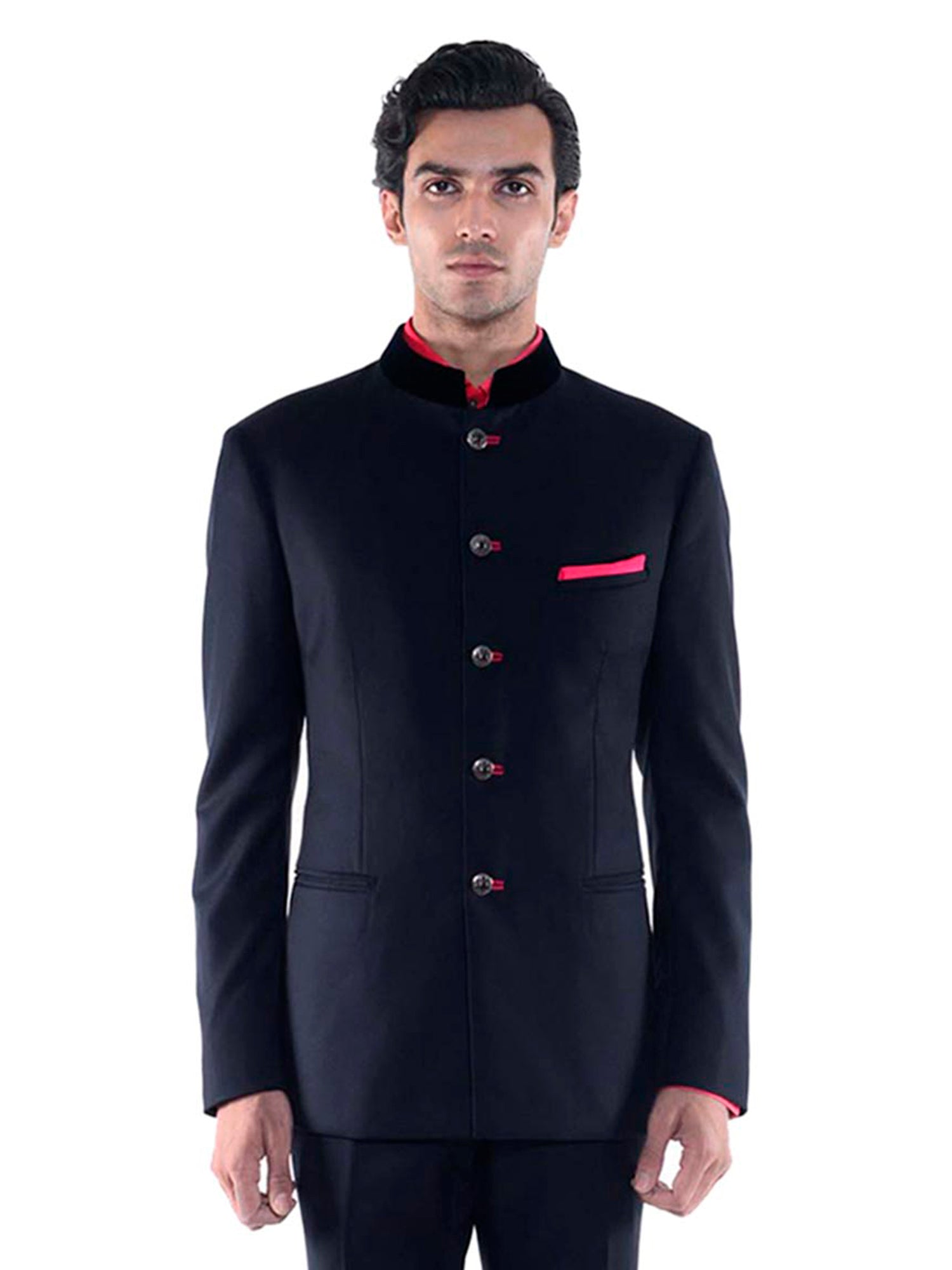 Handmade Modish Grey Jodhpuri Bandhgala Suit for Men – Rajanyas