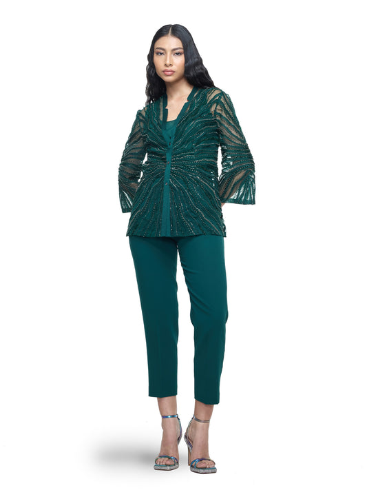 Emerald Radiance Jacket