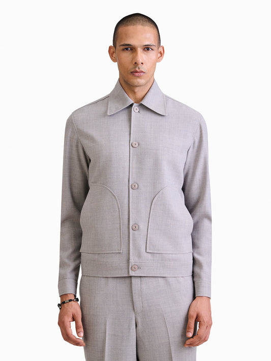 Arstin Wool Two Patch Pocket Jacket