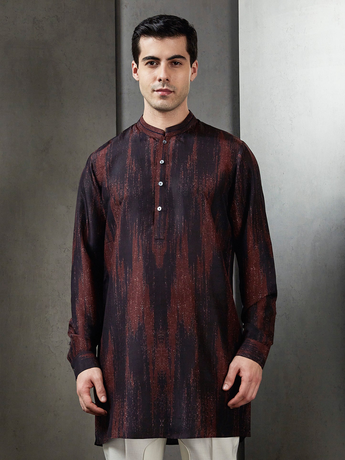 Plain Printed Short Kurta