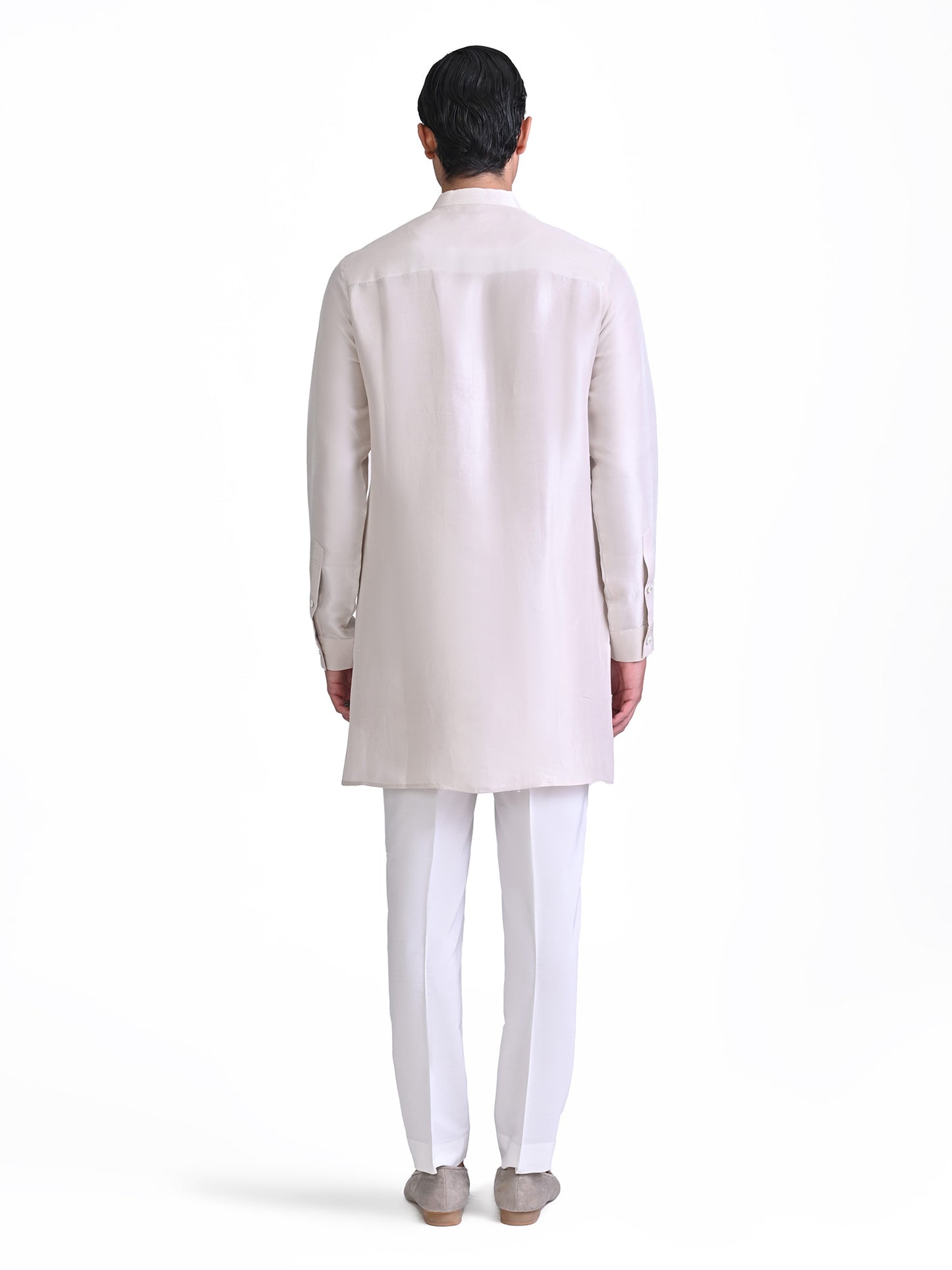 Embellished Yoke Placket Kurta