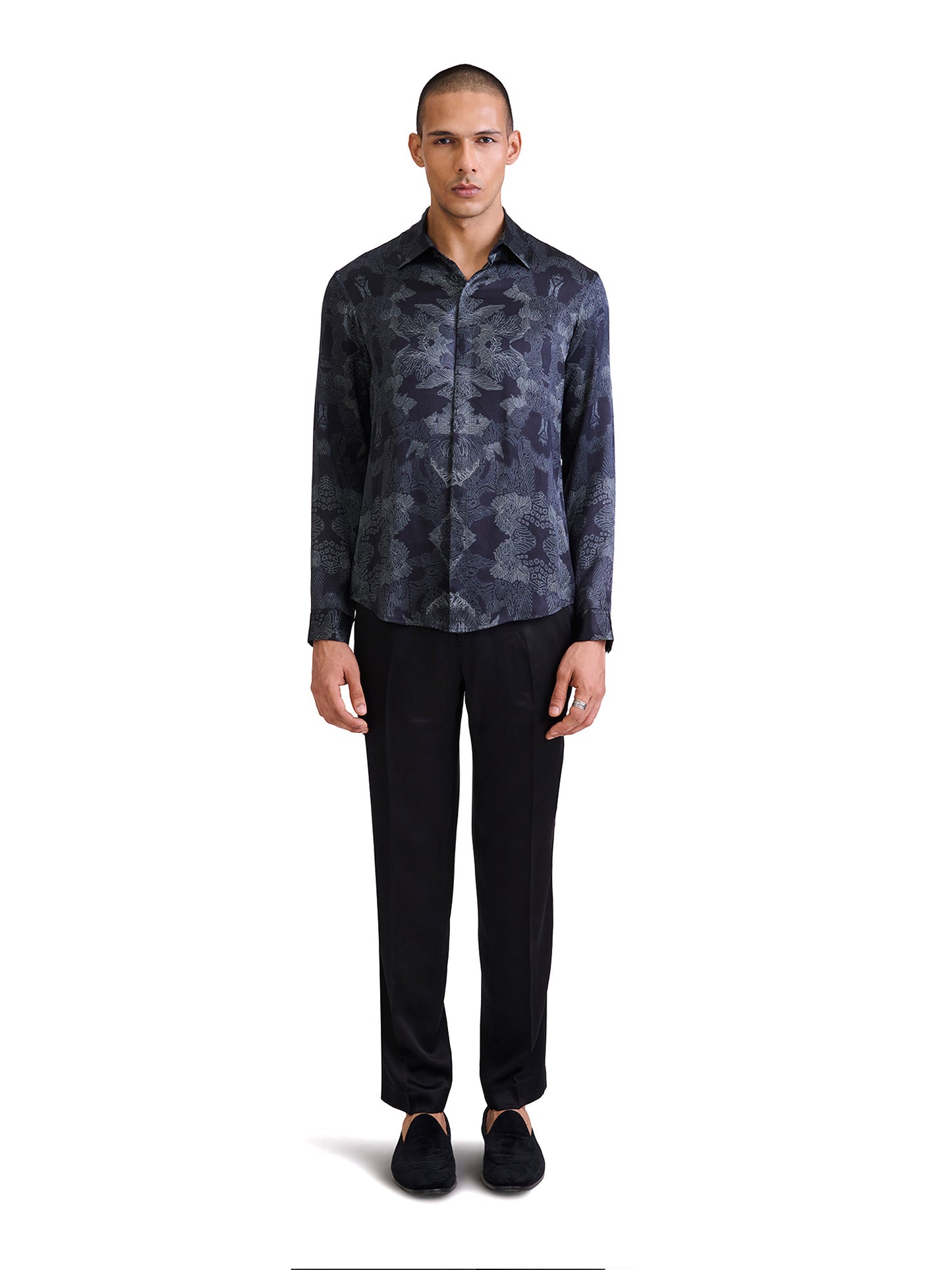 Eclipse Floral Pattern Shirt