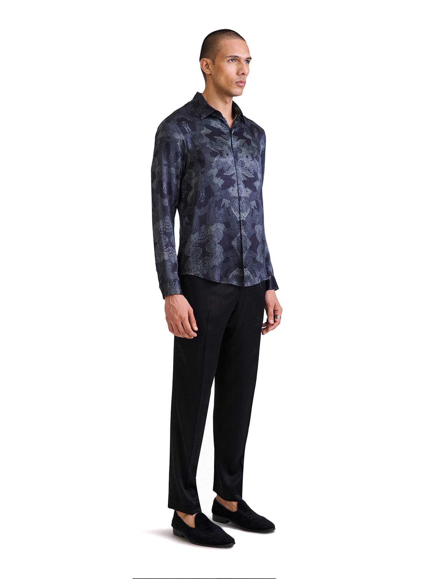 Eclipse Floral Pattern Shirt