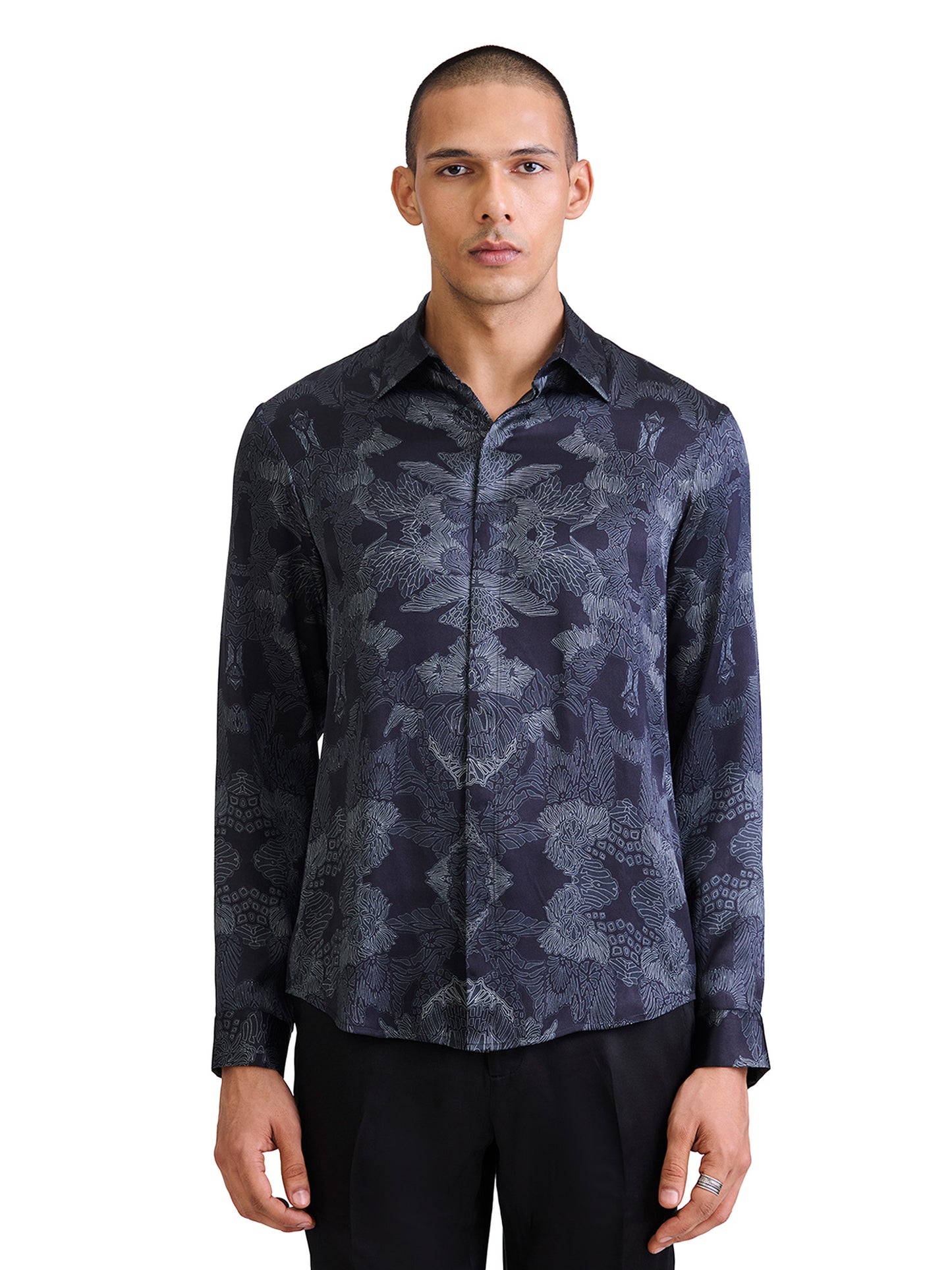 Eclipse Floral Pattern Shirt