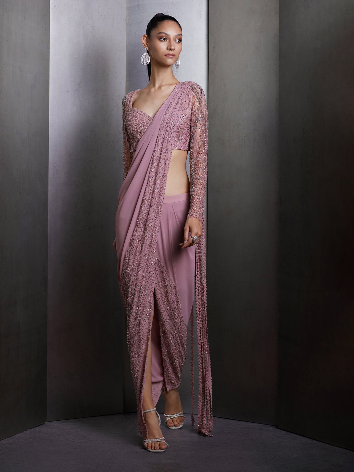 Hazel Draped Saree