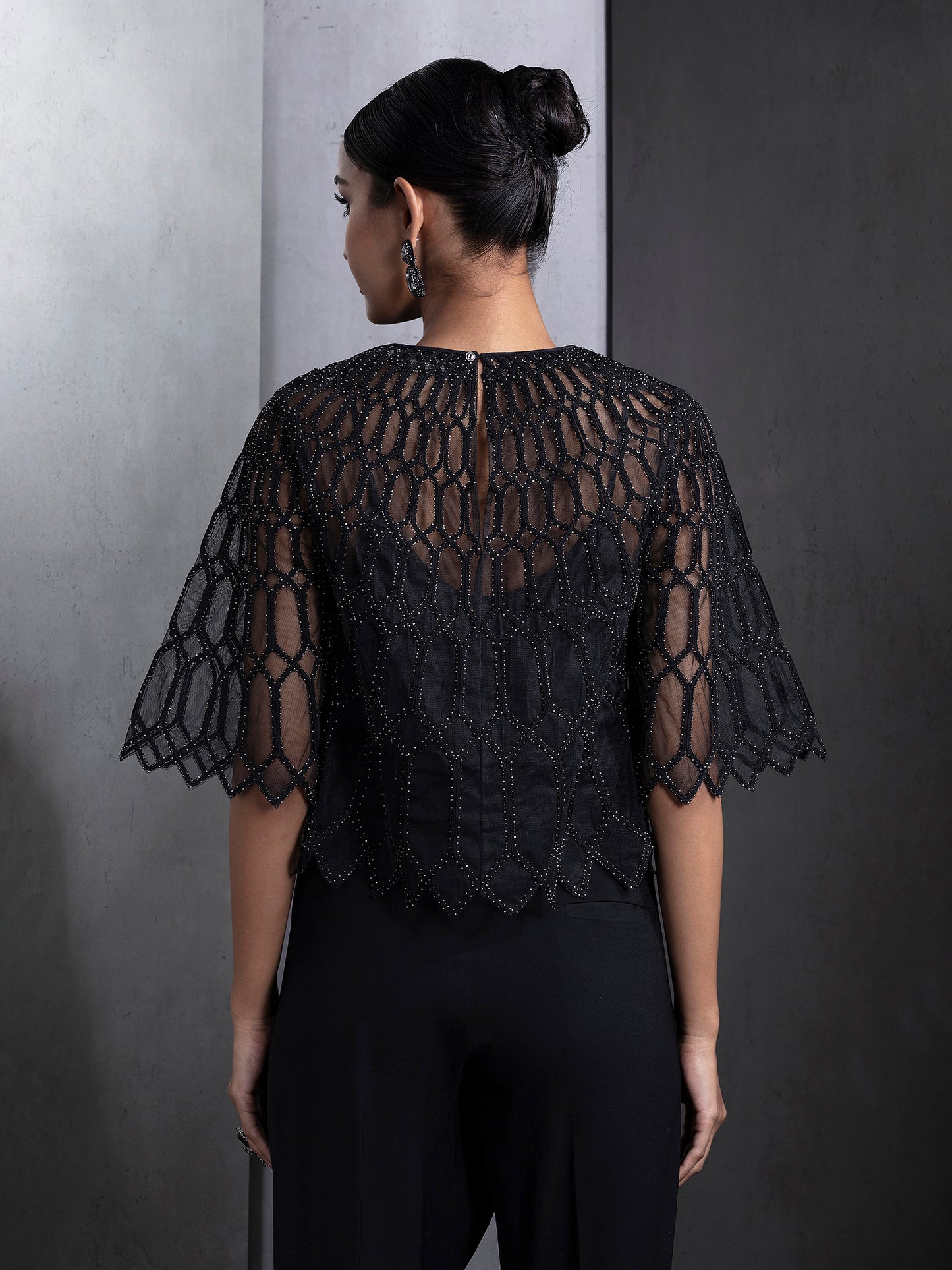 Stygian Structured Top