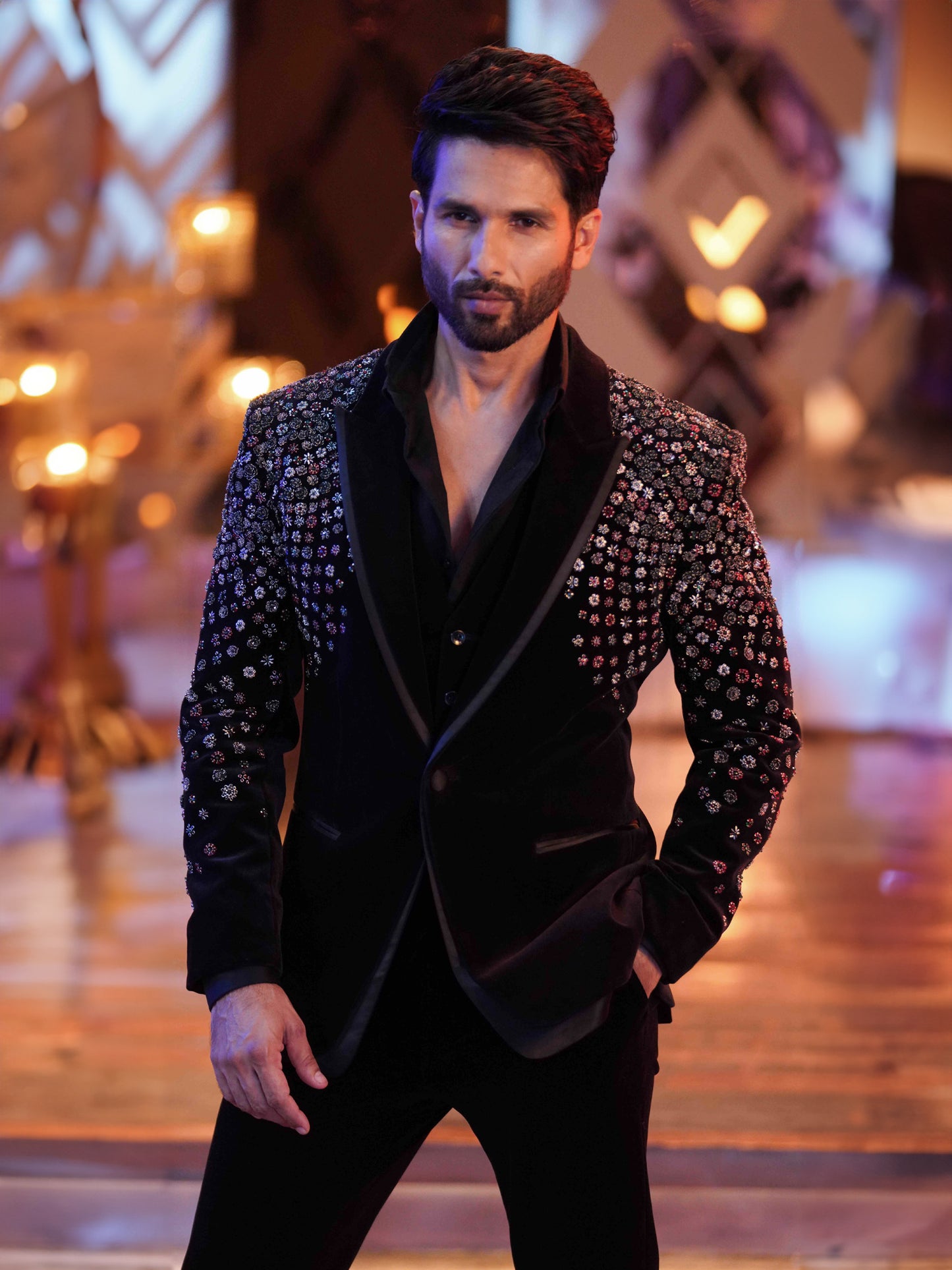 Shahid Kapoor In Orion Nebula Tuxedo