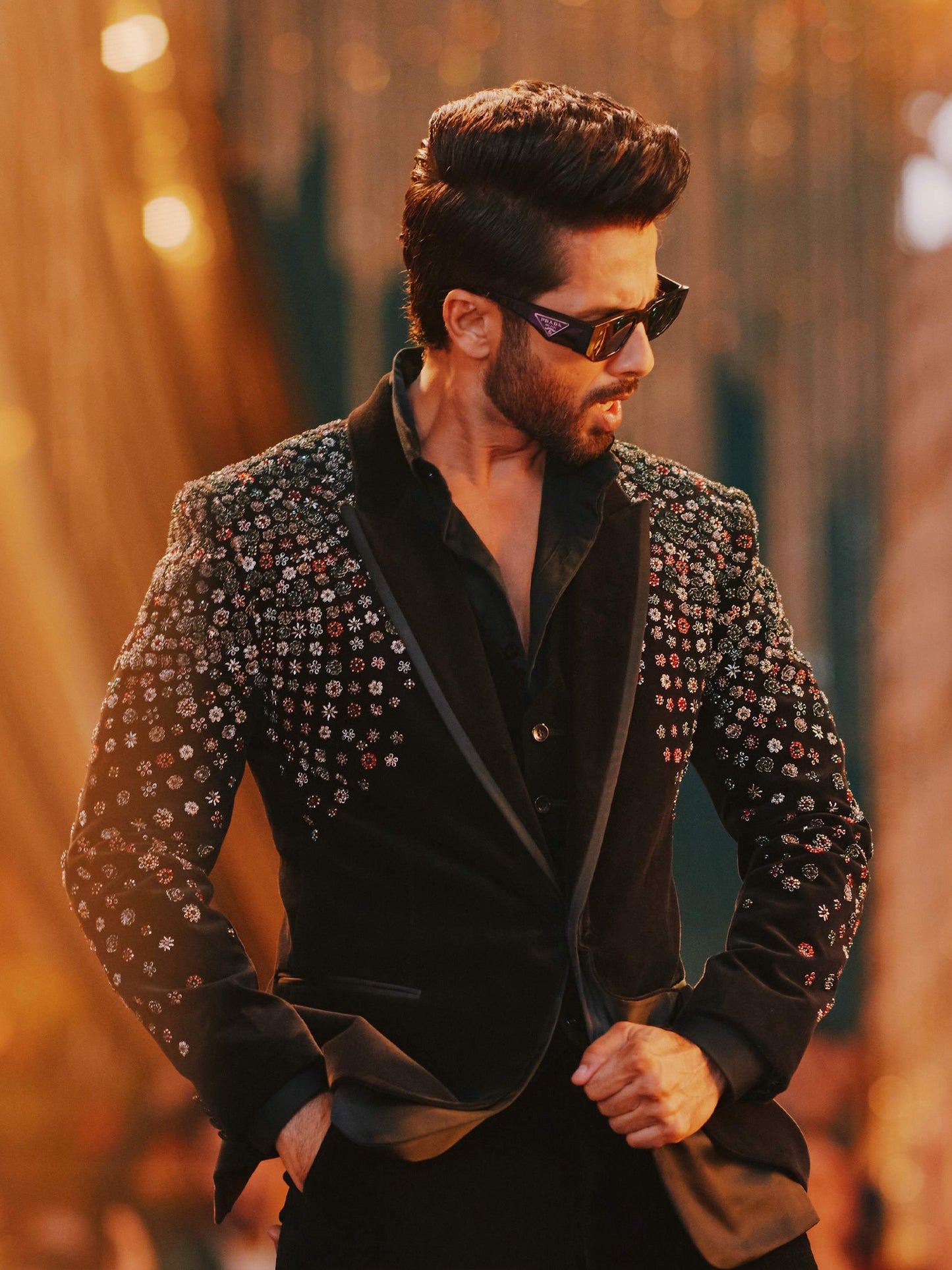 Shahid Kapoor In Orion Nebula Tuxedo