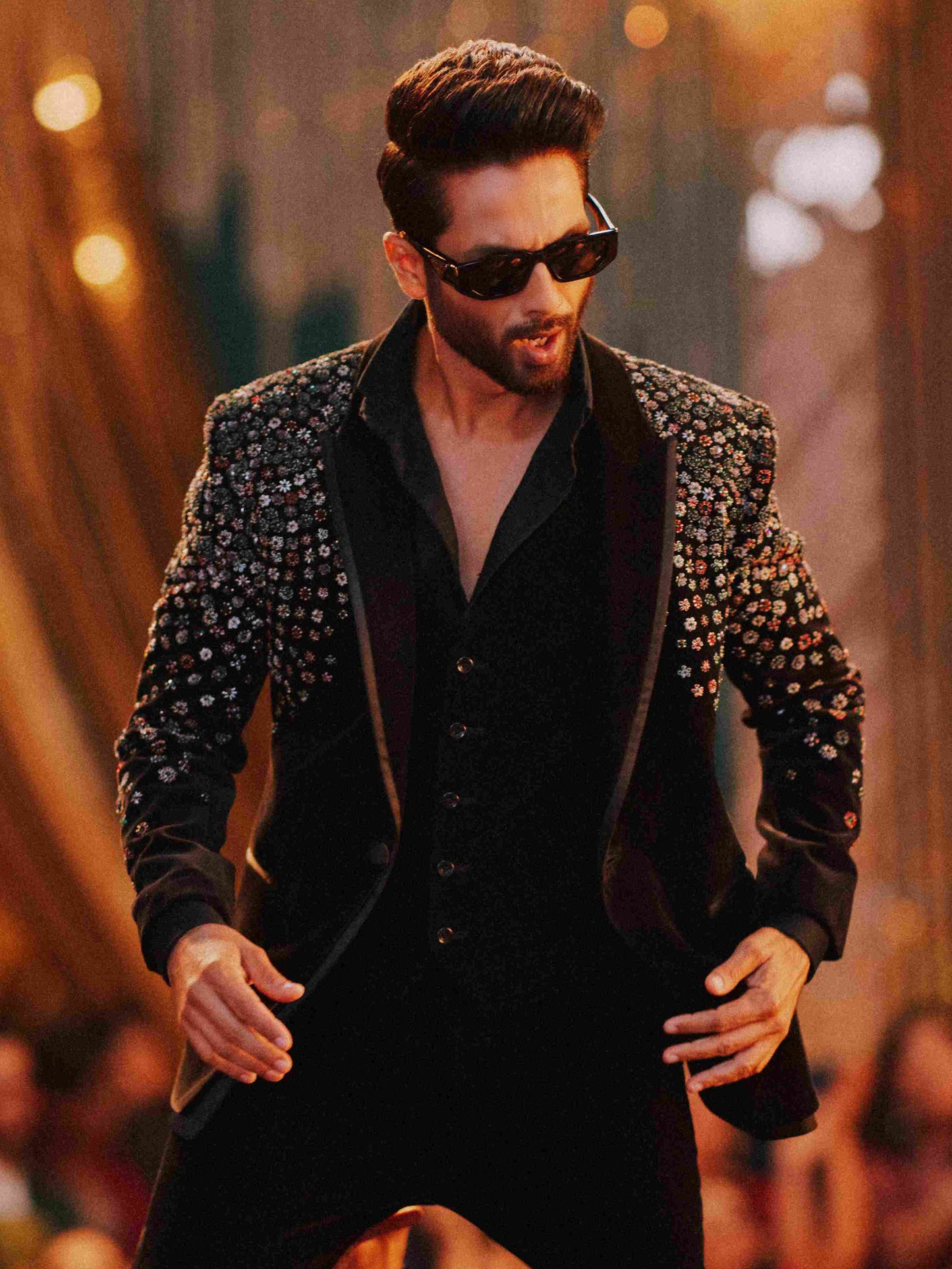 Shahid Kapoor In Orion Nebula Tuxedo