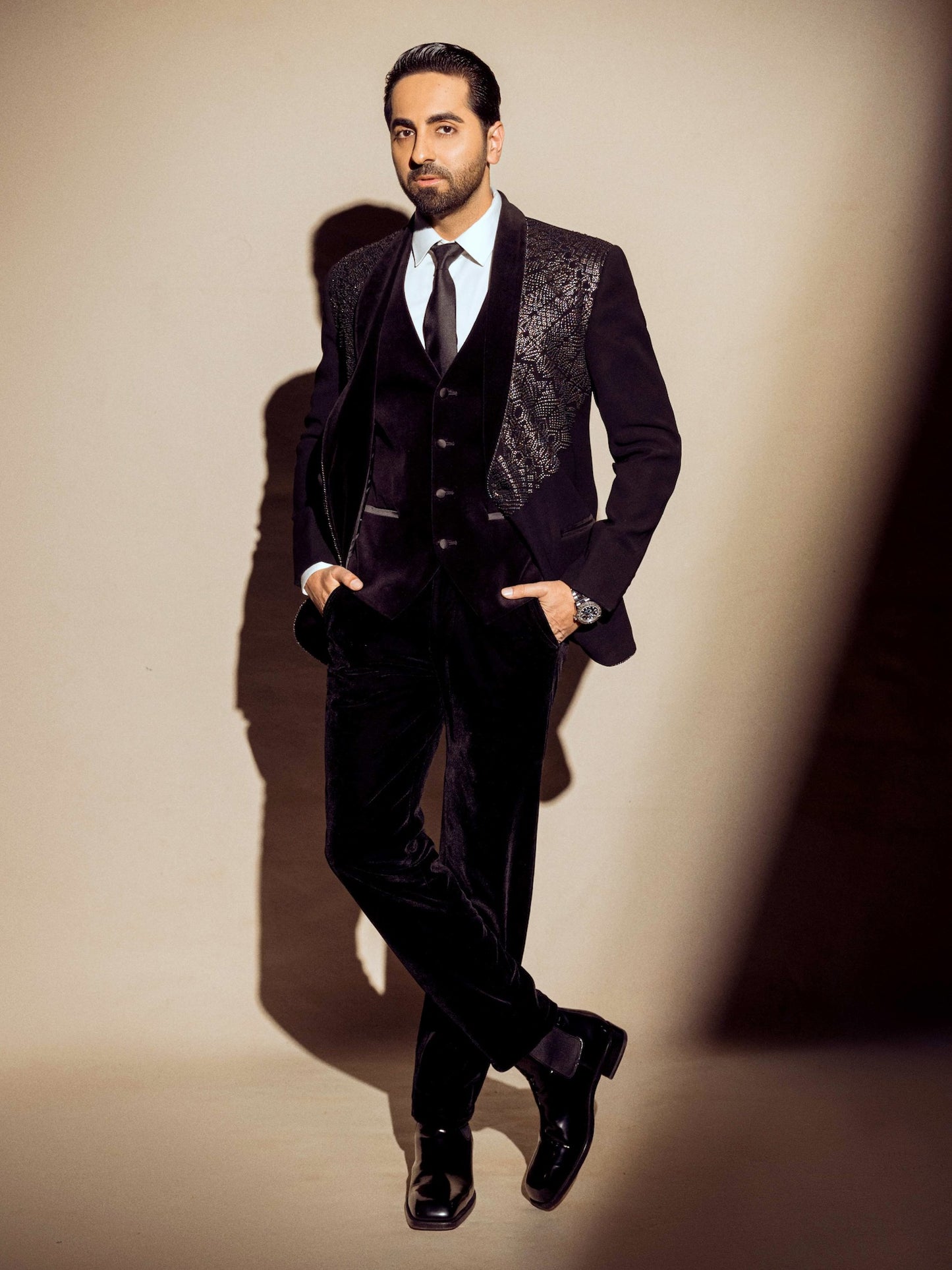 Ayushmann Khurrana in Stellar Eclipse Tuxedo