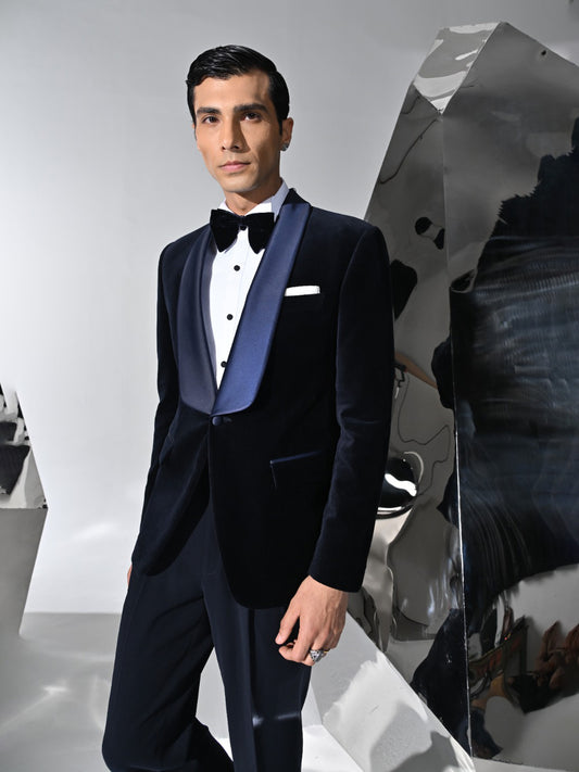 Navy Classic Tuxedo Set