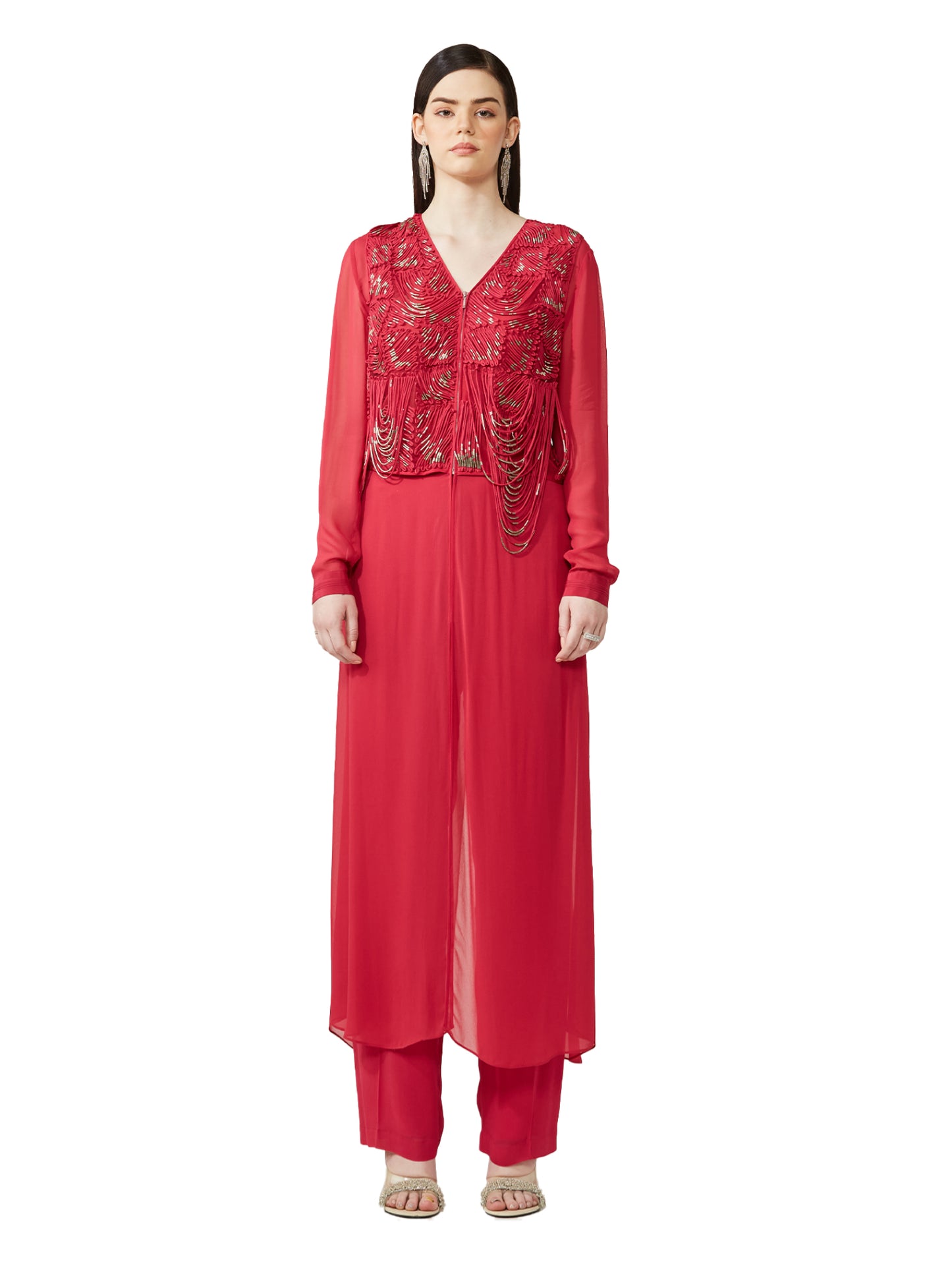 Dori Embellished Kurta Set