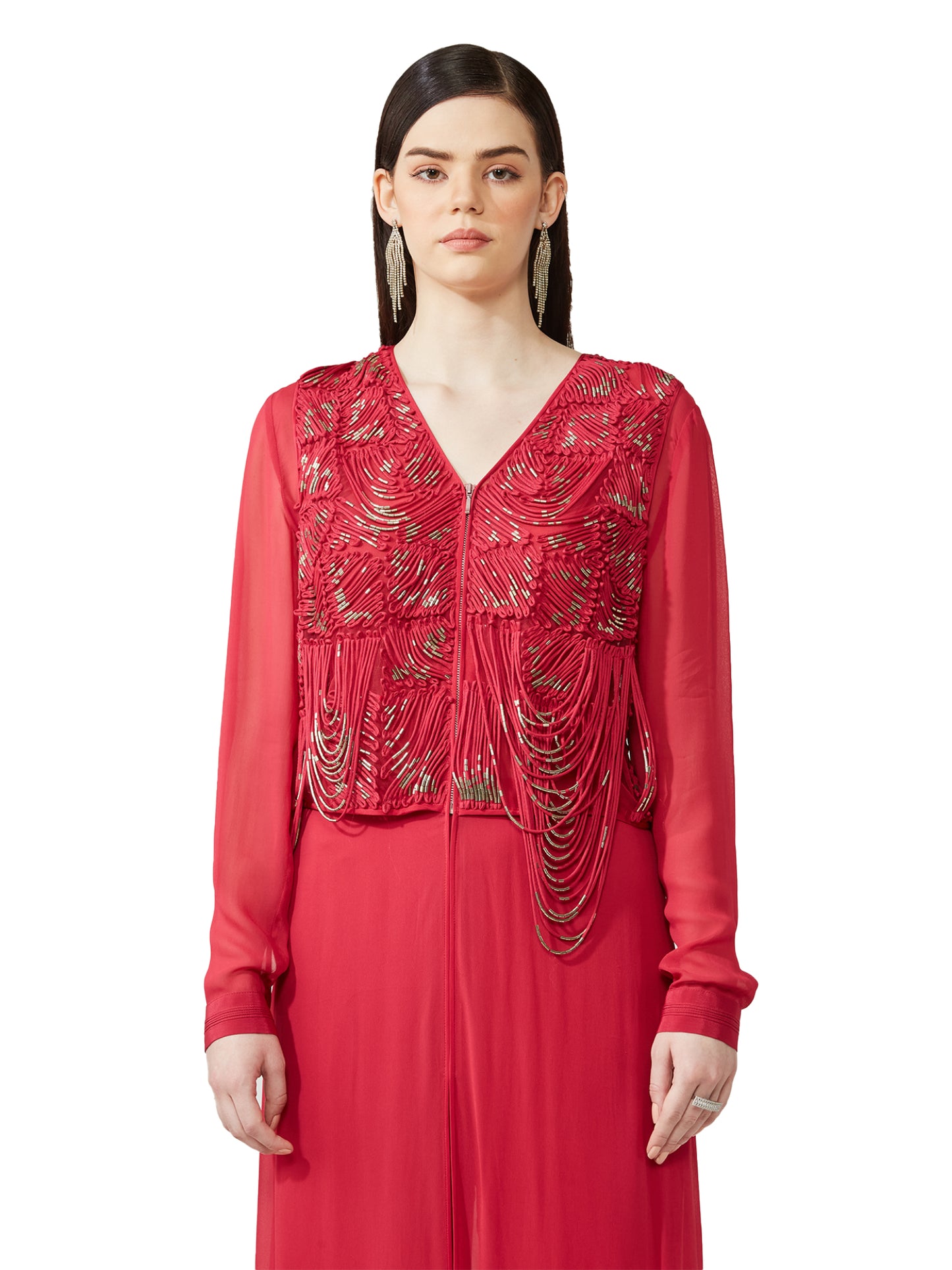 Dori Embellished Kurta Set